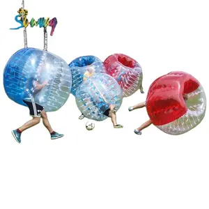 Bolas hinchables de TPU o PVC, pista de bolas de Zorb humano, Bola de burbuja inflable para caminar, para promoción