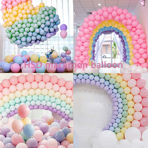 Ballons <span class=keywords><strong>en</strong></span> latex macaron <span class=keywords><strong>arc</strong></span>-<span class=keywords><strong>en</strong></span>-<span class=keywords><strong>ciel</strong></span> <span class=keywords><strong>pastel</strong></span>, très demandés, couleurs rose et violet, fournitures de ballons <span class=keywords><strong>pastel</strong></span> - Product Image 4