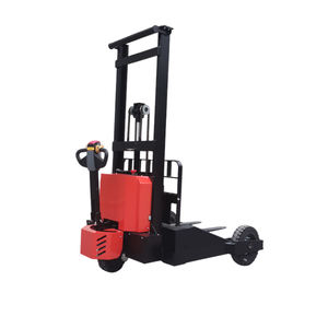 Empilhadeira Elétrica Hidráulica de 2 Toneladas para Todos os Terrenos, Caminhões Empilhadores com Largura de Garfo Ajustável - Product Image 1