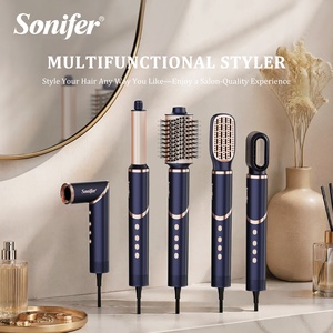 Secador de Pelo Eléctrico Sonifer SF-9781 de Secado Rápido con Función Cool Shot y Anti-Frizz, Cepillo Estilizador de Aire Caliente para Uso en Salón y Hogar - Product Image 2