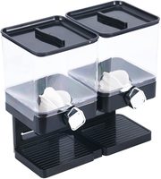 Distributeur de céréales en plastique coréen, pour aliments, noix, céréales, en vrac, par gravité supérieure