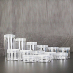 Tarros de Plástico para Almacenamiento, Tarros de Plástico Cosméticos de Boca Ancha, Tarros para Mascotas <span class=keywords><strong>con</strong></span> Oferta Especial - Product Image 4