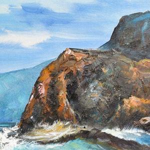 <strong>Pop</strong> Hotel Wall Decor Canvas Artwork Custom Picture 100% Pure Handmade Impressionist Seascape Scenery Oil <strong>Painting</strong> - Product Image 4