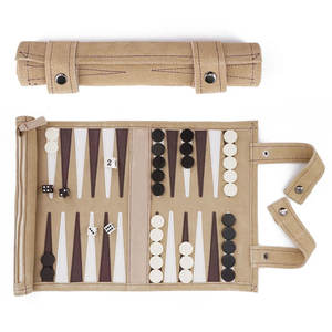 Jeu de backgammon artisanal de haute qualité, personnalisé avec logo, motif uni, style championnat, idée cadeau tendance, jeu de société - Product Image 1