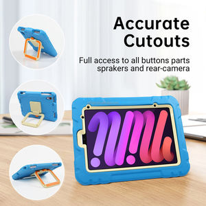 HGD <b>Tablet</b> Case for iPad Mini 6 2021 8.3 With Pen <b>Holder</b> 8.3 Inch Cover Shell Case EVA Soft Shell for ipad Mini 7 2024 A17 Pro - Product Image 3
