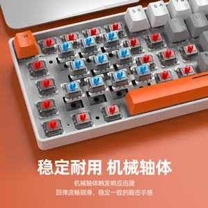 Teclado mecánico ruso iFacemall de 60 teclas con retroiluminación RGB, teclado compacto con cable para juegos - Product Image 5