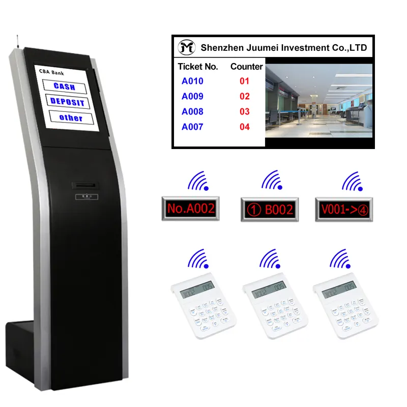 Juumei Bank Call Forward LED 큐 번호 통화 시스템