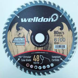 WELLDON Tct пильный диск для циркулярной пилы для резки дерева и алюминия 4 ''5'' 40 зубьев - Product Image 3