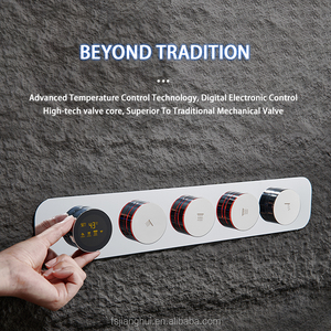 Stepon Produttore OEM ODM Sistema di Controllo Doccia a Incasso con Valvola Miscelatrice Digitale Intelligente Termostatica WiFi APP <span class=keywords><strong>per</strong></span> <span class=keywords><strong>Bagno</strong></span> - Product Image 4