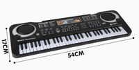 Hot Sale 61 Keys Electronic Piano Keyboard Beginner Piano Musical Instrument Children Adults