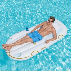 Bestway 43651 Vacation Cruiser Galleggiante Gonfiabile Unisex <span class=keywords><strong>per</strong></span> Piscina, Barca Gonfiabile <span class=keywords><strong>per</strong></span> Spiaggia, Lago e <span class=keywords><strong>Mare</strong></span> - Product Image 1