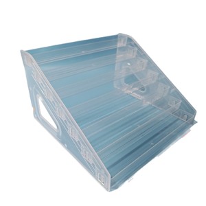 Multi-tiered desktop <b>storage</b> rack for home use, suitable for bedrooms, bathrooms, and <b>kitchens</b>; portable <b>storage</b> box. - Product Image 3