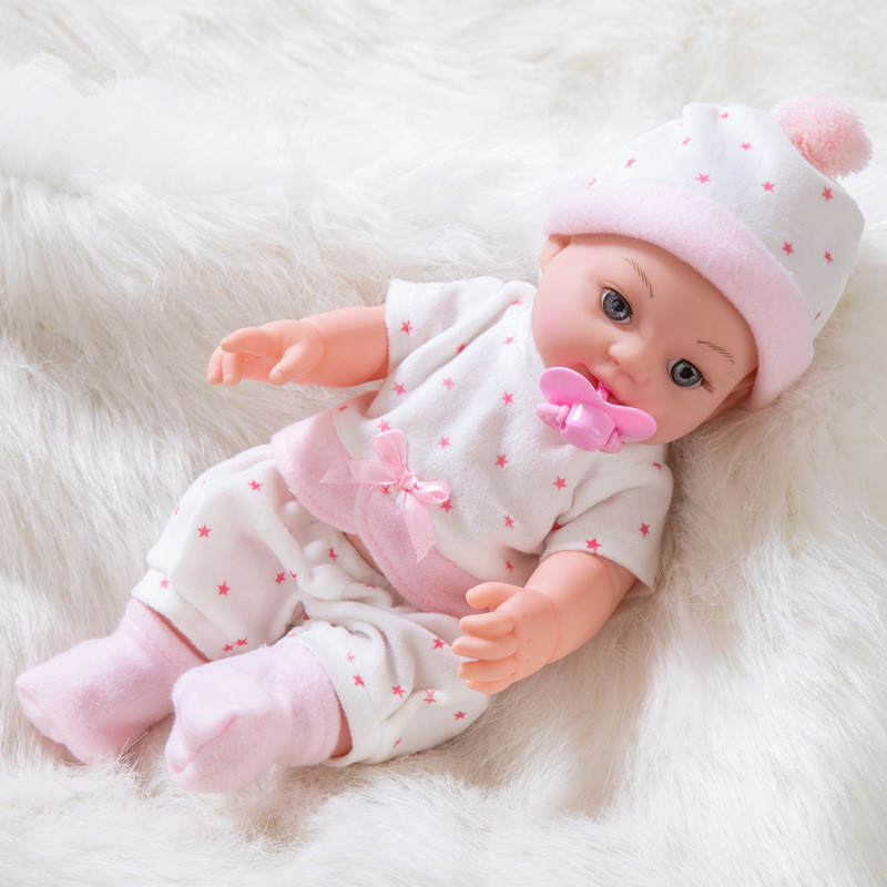 リアルな生まれ変わった女の子30cmリアルな新生児の現実の赤ちゃん人形