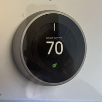 Termostato Inteligente de Aprendizaje con IA Google Nest de 3.ª Generación OEM/ODM - Acero Inoxidable (T3007ES) Sellado, Fácil Instalación
