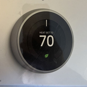 Termostato Inteligente de Aprendizaje con IA <span class=keywords><strong>Google</strong></span> <span class=keywords><strong>Nest</strong></span> de 3.ª Generación OEM/ODM - Acero Inoxidable (T3007ES) Sellado, Fácil Instalación - Product Image 1