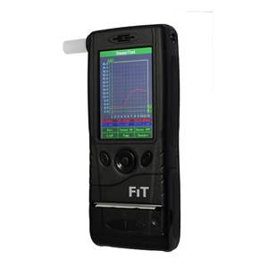 Hochpräzises Professionelles Alkoholtestgerät mit LCD-Anzeige Eingebautem Drucker Aktive Passive Erkennung 0,05% BAC Genauigkeit - Product Image 6