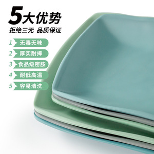 Xiangyuan <b>melamine</b> <b>plates</b> for commercial restaurants, hotels, hot pot dishes, imitation porcelain plastic <b>plates</b>, cold dish - Product Image 1