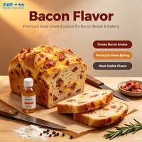 Arôme alimentaire concentré au bacon pour la boulangerie |   Saveur Savoureuse Fumée pour le Pain, les Croissants et les Snacks