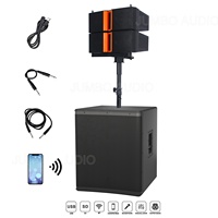 Sistema de Sonido Line Array de 5000 Vatios con Altavoz de 18 Pulgadas 1.1 para Conciertos y Escenarios de Audio Profesional, Bocina para Iglesias