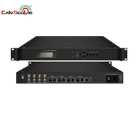 Modulateur DVB-T CSP-3308T 8/16/24 porteurs, équipement numérique à fibre optique, encodeur modulateur