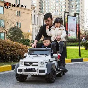 Mercedes Benz lisanslı 12v ride on araba çocuk elektrikli oyuncak sürmek bebek oyuncak toptan