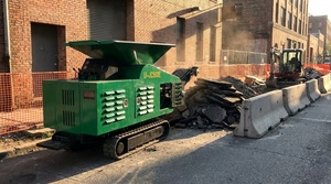 Concasseur à mâchoires mobile miniature économique UJC503 |   Alimentation maximale de 350 mm |   Carrière à petite échelle, recyclage sur site et de la matière première pour la construction routière - Product Image 3