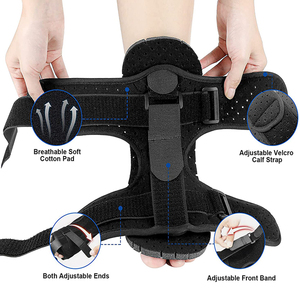 Férula nocturna ajustable personalizada para <span class=keywords><strong>Amazon</strong></span>, soporte para caída de pie para fascitis plantar, cómodo soporte para tobillo - Product Image 3