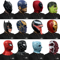 Masque d'horreur en latex multi-styles, masque de démon pour maison hantée, accessoires pour escape room, fête costumée, personnalisable