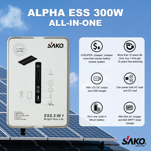 Sako 10 Yıl Ömürlü ALPHA-I-ESS Hepsi Bir Arada 300w İnvertör Dahili 1kwh Lityum Pil - Product Image 4