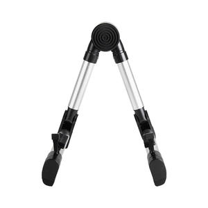 Soporte de guitarra plegable ajustable para ukelele, fábrica al por mayor, aleación de aluminio + Accesorios para instrumentos musicales de sílice, venta al por mayor - Product Image 2