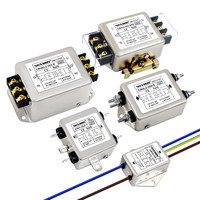Filtre de ligne électrique monophasé SNXRON EMI 220V CW3 AC CW4L2-10A Purificateur à deux étages Anti-interférences 20A/30A Fabriqué en Chine