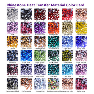 Hongcai K9 haut <span class=keywords><strong>de</strong></span> gamme bricolage beauté vêtements accessoires couture à la main strass verre Satellite Double trou plat transfert impression - Product Image 4