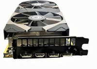 Pour GALAXY GeForce RTX 2070 Super 8G utilisé carte graphique de bureau de jeu PCI Express GDDR6 Interface mémoire ventilateur 256 bits pour le bureau