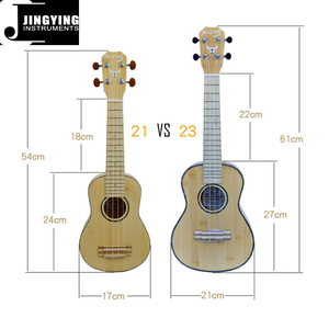 Guitarra de la serie Jingying Music <span class=keywords><strong>Bamboo</strong></span> 2025, ukelele de bambú refinado de gama alta de 21/23/26/30 pulgadas para regalo de niños - Product Image 2