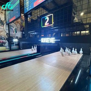 Machine de bowling miniature commerciale à double allée Funtime pour centre de divertissement familial et salle de jeux FEC - Product Image 4