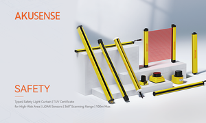 Akusense BML loạt máy an toàn ánh sáng rèm cửa thông qua-beam Máy quét laser khu vực giám sát an toàn bảo vệ cảm biến - Product Image 4