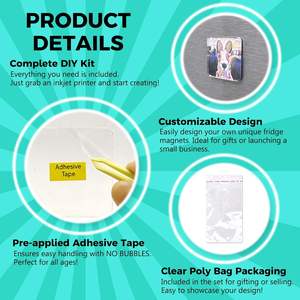 Custom Printed Clear Acrylic Souvenir Magnet Refrigerator Magnet Travel Gift Promotional Decor 3d Fridge Magnets - Product Image 4