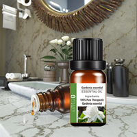 Gardenia minyak esensial 10ml, dengan aroma segar dan halus untuk orang yang perhatikan perawatan kulit dan di bawah stres tinggi