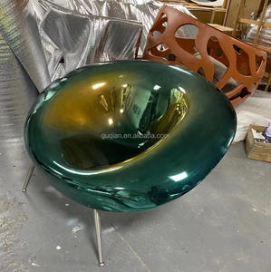 Sillón de Diseño para Sala de Estar, Estilo Camaleón, Personalidad, Hoja de Loto, Sillón Tipo <span class=keywords><strong>Nido</strong></span> - Product Image 2