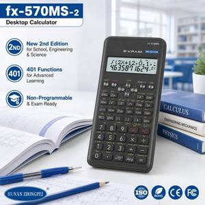 Calculadora Científica fx-570MS-2, 401 Funciones, Matriz, Vector, Número Complejo, Solución <span class=keywords><strong>de</strong></span> <span class=keywords><strong>Ecuaciones</strong></span>, Ingeniería Diferencial - Product Image 2