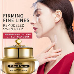 Crema reafirmante antienvejecimiento para el cuello Apriete colágeno Arrugas Vitamina C crema blanqueadora para el cuello negro - Product Image 4