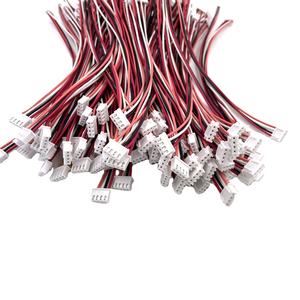 Maßgefertigter JST 2,54mm Rastermaß 2/3/4-Pin PCB-Kabelbaum mit Rot-Schwarz Verdrillten Paarleitungen - Product Image 5