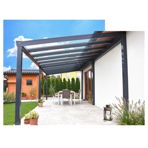 Nóng Bán Vườn Pergola Nhôm Pergola Ngoài Trời Mái Hệ Thống/Khí Hậu Sinh Học Pergola Gazebo - Product Image 1