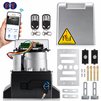 Moteur d'ouverture de portail coulissant magnétique intelligent WiFi 750W 1500Kg 3300Lbs avec contrôle par application