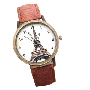 <span class=keywords><strong>2025</strong></span> lüks Retro kemer kadın Quartz saat sınır ötesi popüler demir kule şekli basit ve Modern tasarım - Product Image 1