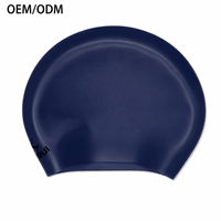Bonnet de bain extra large en silicone écologique et durable, couleur unie, pour cheveux longs, imperméable, antidérapant, pour femmes et hommes, dreadlocks, tresses