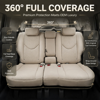 Sarung Jok Mobil Kulit Nappa Universal untuk SUV Sedan Truk Pesanan Grosir Tahan Air Awet Set Lengkap Harga Langsung dari Pabrik