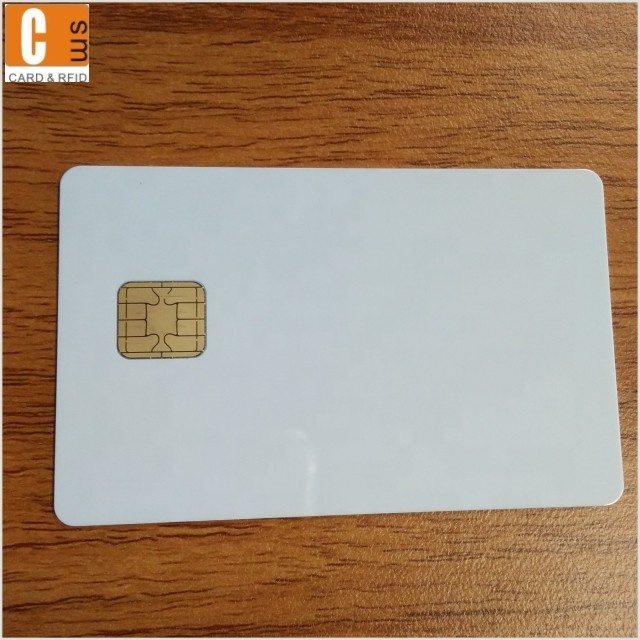 High Quality JCOP21 36K Java Chip Card White Blank Card for Custom Printing 86*54mm J2a040 Payment or Id Cards