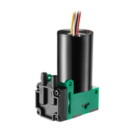 PENGPU 0.45-1.6LPM Micro pompe à vide DC sans brosse petite pompe à Air pompe à membrane sans huile analyse d'échantillonnage de gaz