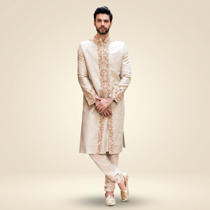 BEAUTIFUL EMBROIDERY on GROOM SHERWANI,KURTA & <b>PANT</b> & MATCHING SHOE WITH Men's Suits & Blazer>Men's Suits - Product Image 5